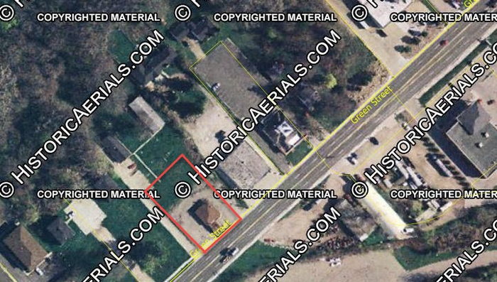 Johnnys Diner (Joannes Drive-In) - 2005 Aerial (newer photo)